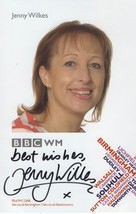 Jenny Wilkes BBC Radio Stoke Hand Signed Cast Card Photo - £5.47 GBP