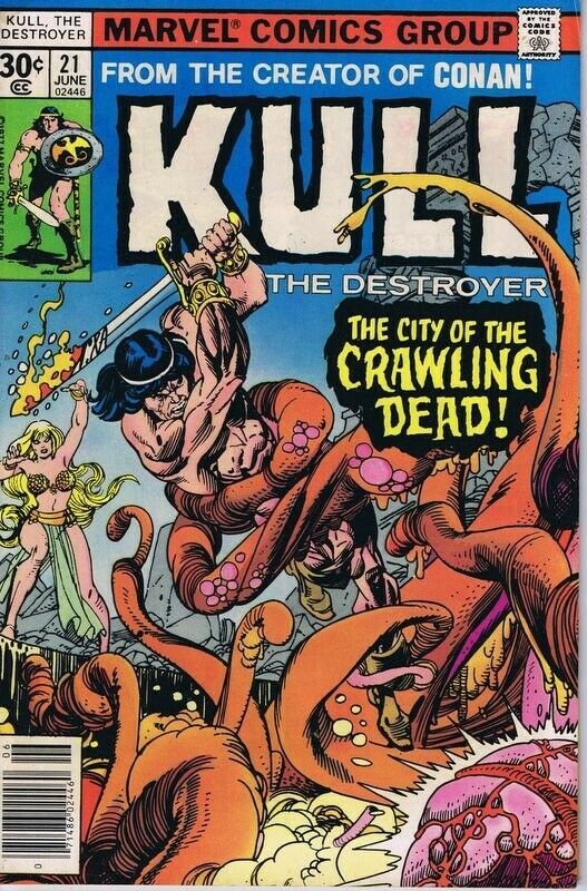 Primary image for Kull the Destroyer #21 ORIGINAL Vintage 1977 Marvel Comics
