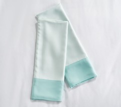 Northern Nights Two Tone Rayon made from Bamboo Pillowcases in Sea Glass King - £156.38 GBP