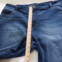 Lee 1WMBEW7 Regular Fit Bootcut Women's Blue Denim Jeans Sz 22W M Measured 42×31 image 12