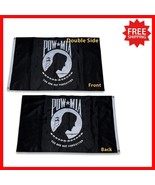 5x8 Ft POW MIA Flag - Durable Double-Sided Nylon for Outdoor Display - $78.20