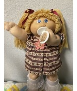 RARE First Edition VTG Cabbage Patch Kid Girl With Pacifier DBL Hong Kon... - $450.00