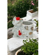Lucky Cat Porcelain Ceramic Tiny Cup Coddler Vase Occupied Japan Money P... - $507.57 MXN