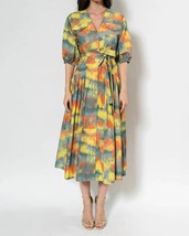 Alexis oasis dress in Tie Dye Yellow - size M - $228.69