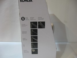 Mint Kohler Prone 3-in-1 Multifunction Shower Head w/PowerSweep Brushed Nickel - £35.49 GBP