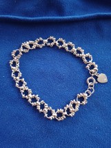 925 Sterling Silver 7&quot; In Long 6.5 Mm Wide Bracelet Free Shipping - $29.99