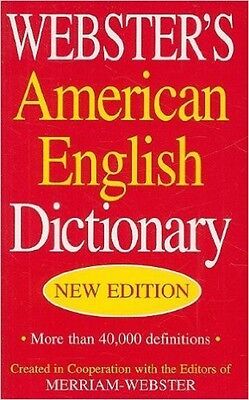 Webster&#39;s Americano Inglés Diccionario Por Inc. Staff Merriam-Webster (2... - $39.65