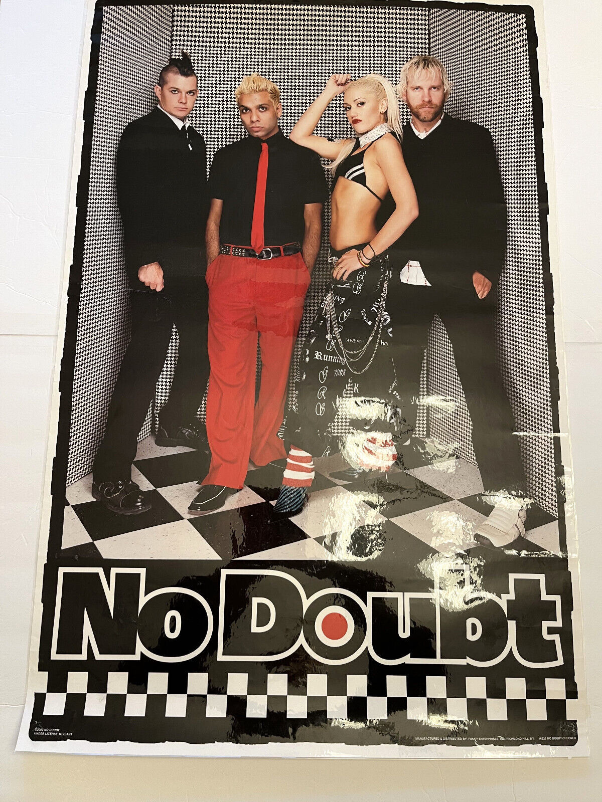 No Doubt Gwen Stefani Rock Steady 2002 Laminated Poster 22&quot; x 34&quot; - $150.00