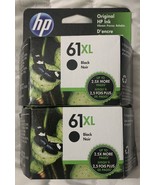 HP 61XL Black Ink Cartridges Combo Pack C2P81BN 2 x CH563WN Exp 2024+ Re... - £54.49 GBP