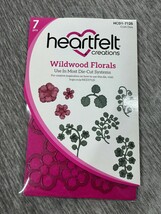 Heartfelt Creations Wildwood Florals Cutting Dies Set HCD1-7125 7pcs Flo... - $24.74