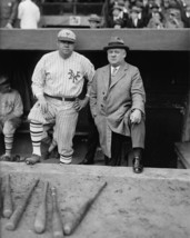 Babe Ruth with New York baseball Giants Manager John McGraw 1923 Photo P... - £7.02 GBP+