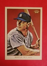 2009 Topps 206 Mickey Mantle #7 Checklist New York Yankees FREE SHIPPING - £1.95 GBP