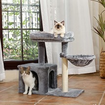 Cat Tree Small Cat Tower Cat Condo for Indoor Cats with Sisal Covered Scratching - £70.04 GBP+