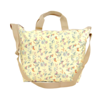 LeSportsac Cheerful Blooms Deluxe Easy Carry Tote Crossbody Romantic &amp; Colorful - £46.98 GBP