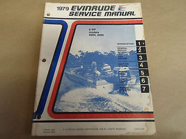 1979 Evinrude Service Repair Shop Manual 6 HP 6904 6905 OEM Boat  OEM 1979 - £39.33 GBP