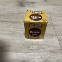 Kester 44 Resin Core Solder Vtg Core 66 Open Box - $25.69