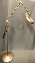 Dazor Articulating Floor Lamp Vintage Magnifying Drafting MCM Mod M1410 Made USA - $306.05
