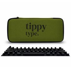 Tippy Type Silicone Keyboard Cover Mac Long Nails Matte Black Slim Flexible - $17.81