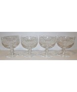 VINTAGE SET OF 4 WATERFORD CRYSTAL COLLEEN 4 3/8&quot; CHAMPAGNE/TALL SHERBET... - $153.44