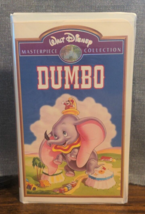 Walt Disney&#39;s Dumbo 1998 VHS Masterpiece Collection Clamshell Vintage Movie - £5.74 GBP