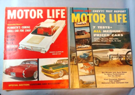 Motor Life Magazine Feb 1959 March 1960 Hi Performance Plymouth Pontiac Dodge - £7.91 GBP