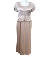 Mon Cheri Montage Formal Dress Size 16 Color Stone Mother of Bride/Groom... - £191.08 GBP