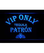 VIP Only Patron Tequila LED Neon Sign Man Cave On/Off switch - £20.77 GBP+