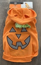 Hyde And Eek! Reflective Jack O&#39;Lantern Pumpkin Hoodie, Size Medium NWT - £5.11 GBP