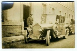 General Black Jack Pershing &amp; His Car Real Photo Postcard France World War One - £87.72 GBP