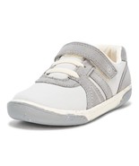 Stride Rite SR Fern Sneaker, Light Grey, 4 Wide US Unisex Little_Kid - $67.91 CAD