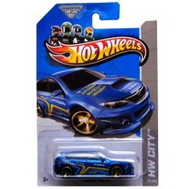 Mattel Hot Wheels 2013 Hw City Subaru WRX STI 25/250 10 Spoke - $14.15