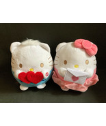 HK 7-11 Sanrio Hello Kitty &amp; Dear Daniel Recording Letter Plush Toys Dol... - $36.00