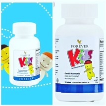 Forever Kids Chewable Multi Vitamins No Preservatives Kosher Halal 120 tablets - £25.94 GBP