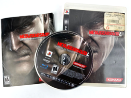 PS3 - Metal Gear Solid 4: Guns of the Patriots (PlayStation 3, 2008) Dis... - $11.87