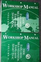 2008 FORD Explorer &amp; Sport Trac Mountaineer Service Shop Repair Manual SET OEM - $130.30