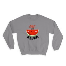 One in a Melon : Gift Sweatshirt Watermelon Summer Cute Funny Joke Cup - $32.95