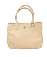 Tory Burch Large Robinson Business Tote in OAK BLUSH SAFFIANO LEATHER 12... - £111.35 GBP