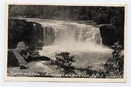 Cumberland Falls Kentucky Real Photo Postcard - £9.97 GBP