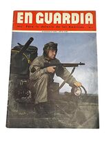 WWII En Guardia Magazine Año 2 No 6 Spanish Military Propaganda Tank Cov... - $27.00