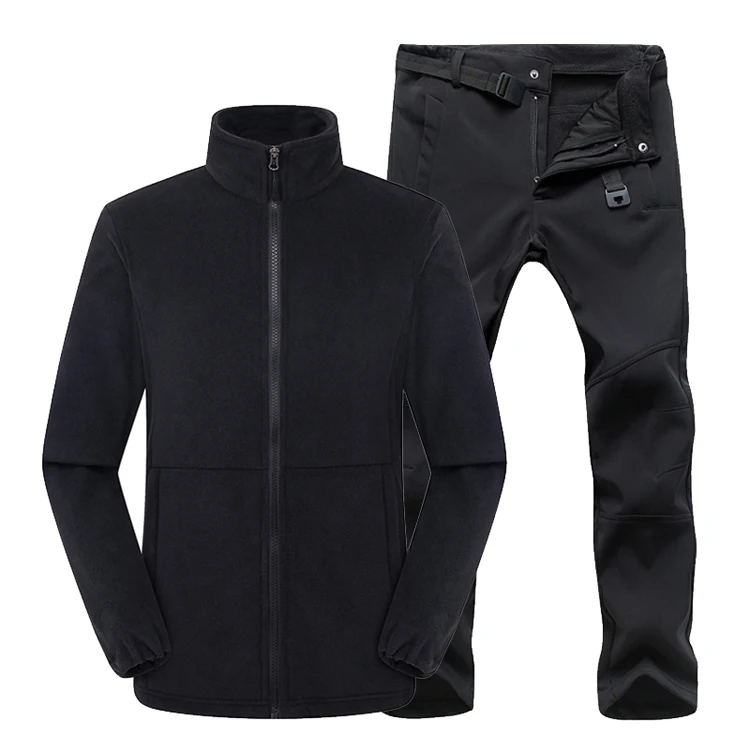 TRVLWEGO Man Winter Jackets Hi Camping Outdoor Warm Soft Fleece Coat Pants Climb - £252.88 GBP