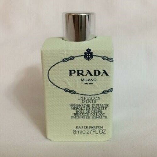 Prada Milano Infusion D'Iris For Women Eau de Parfum EDP .27oz / 8ml New in Mini