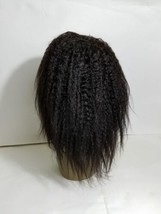 100% Humain Vierge Remy Cheveux Kinky Droit Complet Perruque 12 &quot; Fait M... - £112.92 GBP