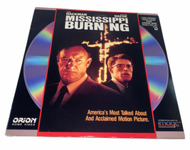 MISSISSIPPI BURNING, Hackman, 3-Side Disc, Ext.Play, Full-Lth. 1988, 2 L... - £10.30 GBP