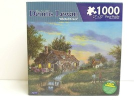 The Art Of Dennis Lewan Old Mill Creek 1000 Pc Landscape Puzzle Family G... - £21.01 GBP