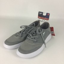 Men&#39;s Speedo Water Pool Boat Shoes Gray with Memory Foam Size Small 7-8 New Tags - £27.12 GBP
