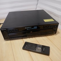 Sony CDP-C625 5-Disc Cd Compact Disc Player &amp; Remote Dsp 18-BIT Dac 1992 Japan - £83.90 GBP