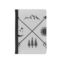 Sport cover pu faux leather rfid blocking unisex 39 x 58 mountain moon sun forest print thumb200