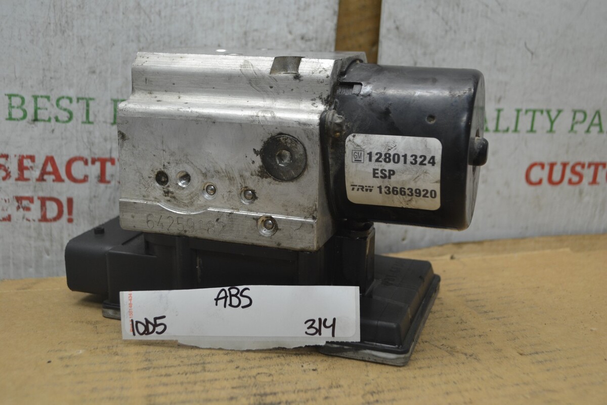 12801324 Saab 9-3 ABS 2003-2005 Anti-Lock Brake Pump Control OEM Module ... - $79.24 CAD