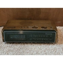 Panasonic Wood grain Digital AM FM Radio Alarm Clock RC-6115 - $90.00