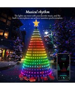 5Ft Smart Christmas Tree Lights，400 LEDs with Remote &amp; App Control - Mus... - $79.99